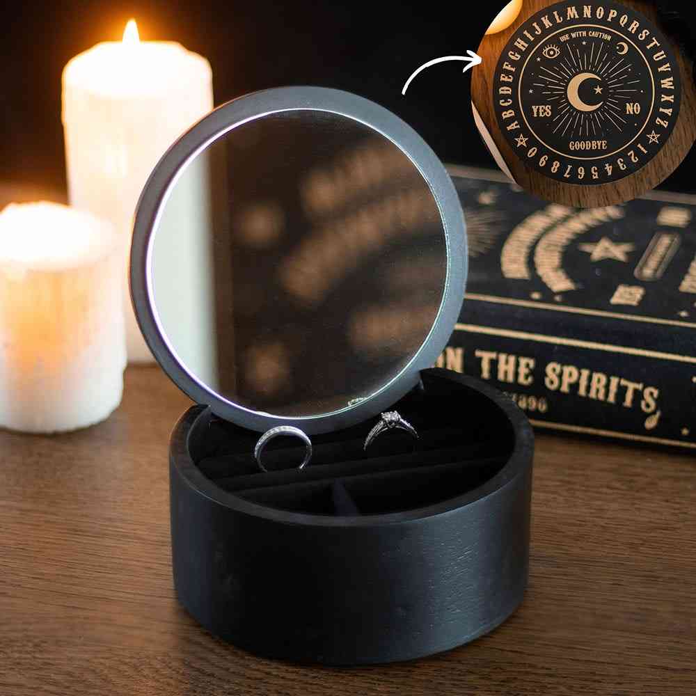 Something Different - Talking Board Schmuckkästchen - Schwarz/Goldfarben